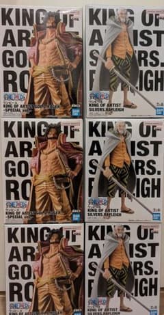 新品未開封】ワンピース ロジャー レイリー フィギュア 6体セット