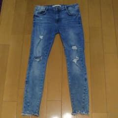 ZARA ✡️ダメージデニム38のサムネイル