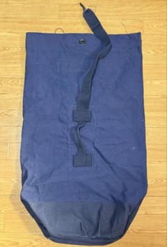 米軍 実物 ダッフルバッグ ブルー USAF 50s - メルカリ