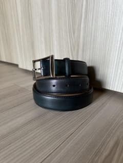 定価10,8万 ベルルッティ クラシック パティーヌレザー ベルト 青