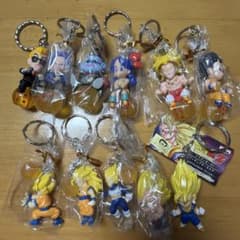 新品未使用　ドラゴンボールZ フィギュアキーホルダー 11種セットのサムネイル