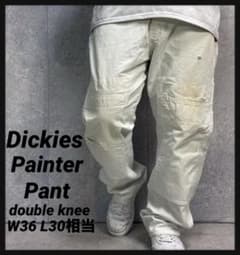 ３枚ディッキーズ　ペインターパンツ　ダブルニー　ワーク　アイボリーW36 L30 楽天市場】Dickies ディッキーズ ダブルニー ペインターパンツ 2053