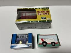 チョロQ タカラ 三陸鉄道レトロ調ディーゼルカー 名鉄空港バス 宮崎交通「青バスのサムネイル