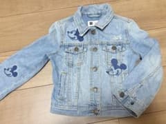 GAP Disney Mickey denim jacket, size 120cm