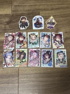 グラブルフェス　十賢者 フォト風カード チェキ　10枚セット+おまけのサムネイル