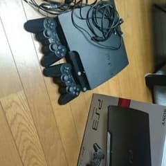 【美品】PS3 コントローラー2つ付きコード付き箱付きのサムネイル