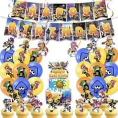 スプラトゥーン　バースデーガーランドセットのサムネイル