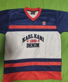 Karl Kani DENIM 1989 ゲームシャツ セットアップ XL - メルカリ