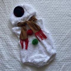 クリスマス 雪だるま コスプレ ベビー服のサムネイル