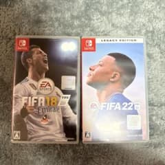 Nintendo Switch ソフト FIFA 18 、 22 2本セットのサムネイル