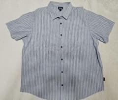 Patagonia オーガニックコットン ストライプシャツ XLサイズ - メルカリ