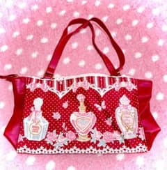 最終値下げ！希少♡Angelic pretty♡ローズトワレ♡バッグ - メルカリ