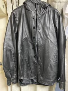 inkインク REMAKE LEATHER HOODED JACKETのサムネイル