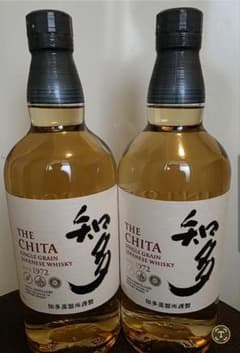 知多 THE CHITA シングルグレインウイスキー ×2本 700ml - メルカリ