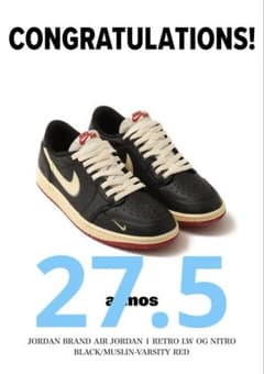 Jordan Air Jordan 1 Retro Low OG Nitroのサムネイル