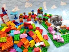 LEGO DUPLO 動物 車 電車 フィギュア スパイダーマン まとめ売りのサムネイル