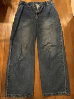 【kutir】タックワイドデニムパンツのサムネイル