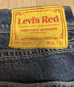 Levi's Red リーバイスレッド 505 ストレートデニム W28 L32のサムネイル