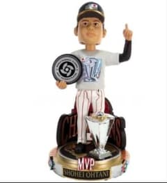 大谷翔平【123個限定】ボブルヘッド WBC 優勝トロフィー MVP盾 大谷翔平【123個限定】ボブルヘッド WBC 優勝トロフィー MVP盾
