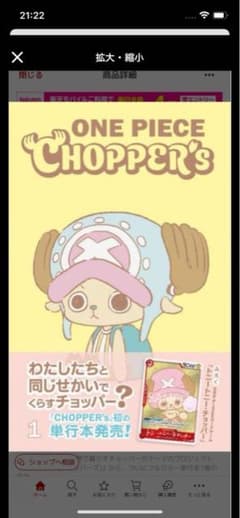 ONE PIECE CHOPPER'S トレーディングカード 100冊のサムネイル