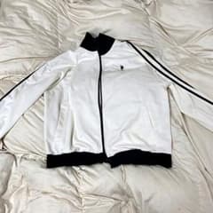 U.S. POLO ASSN. トラックジャケット ホワイト ブラック Lのサムネイル