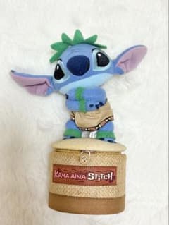 スティッチ ぬいぐるみ付き　小物ケース