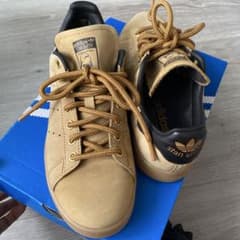 Discontinued, rare adidas STAN SMITH sneakers, size 24cm, camel color.