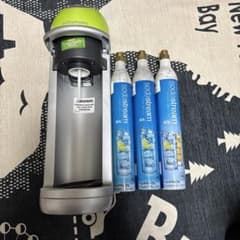 sodastream 炭酸水メーカー グリーン 60L×空ボンベ3本のサムネイル