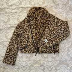 SALE】R.M GANGヒョウ柄ジャケット Sサイズ - メルカリ