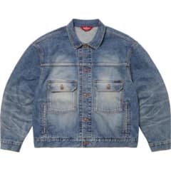 24fw Supreme Selvedge Trucker Jacket XLのサムネイル