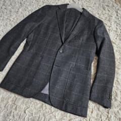 【美品/50】アーバンリサーチドアーズ ウール カシミヤ テーラードジャケット