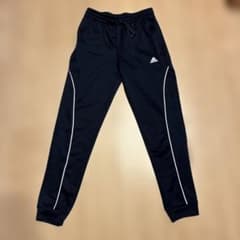 adidas ジャージパンツ キッズ 160ネイビー ポケットファスナーのサムネイル