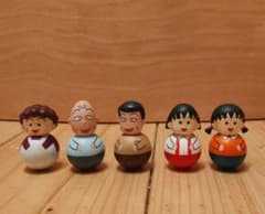치비 마루코 쨩 일어나 쏟아져 5 체 세트 사쿠라 패밀리 가족 모모코