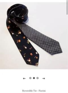 レナクナッタ　renacnatta ネクタイ　黒1点のみのサムネイル