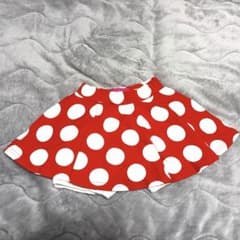 【匿名配送】ディズニー　ミニー　スカート　100のサムネイル