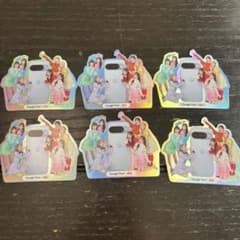 FRUITS ZIPPER Pixel au ステッカー 6枚セットのサムネイル