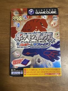 ゲームキューブ ポケモンボックス ルビー＆サファイア メモリーカード付属のサムネイル
