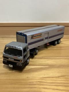 レトロ　ISUZU トレーラー　1991年製　ダンロップ　貴重　レア ISUZU トレーラー ダンロップ 貴重 レア レトロ いすゞ トラック