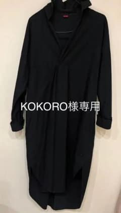 ダブルスタンダードワンピース　36 美品、ゆったりかっこよく　マタニティokのサムネイル