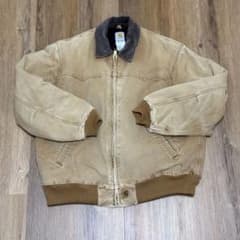 【良フェード】Carhartt サンタフェジャケット J14 BRN XLのサムネイル