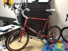 ロードバイク ミニベロ ドイツ クロモリフレーム (引き取り限定)のサムネイル