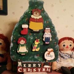 ハンドメイドラガディフレンズクリスマスツリーのサムネイル