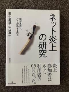 ネット炎上の研究 誰があおり、どう対処するのかのサムネイル