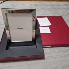 Cartier シルバーフォトフレーム ギフトボックス付き Cartier シルバーフォトフレーム - メルカリ