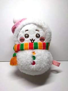 ちいかわ 雪だるま ぬいぐるみ マスコットのサムネイル