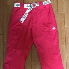 ルコックゴルフ パンツ 9号 ベルト付きのサムネイル