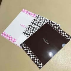 COACHクリアファイルのサムネイル