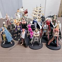 ワンピース フィギュアまとめ売り モビー•ディック号 サニー号15個 おまけ4個のサムネイル