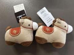 【新品未使用】犬用おもちゃ　馬　干支のサムネイル