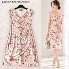 LAUREN RALPH LAUREN ワンピース 上品 美シルエット